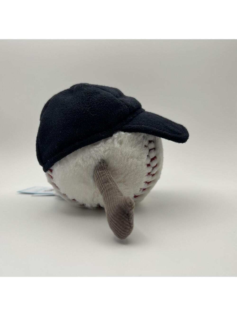 Jellycat Amuseable Sports Baseball Plush 4" With Cap New With Tags Authentic - Picture 4 of 6
